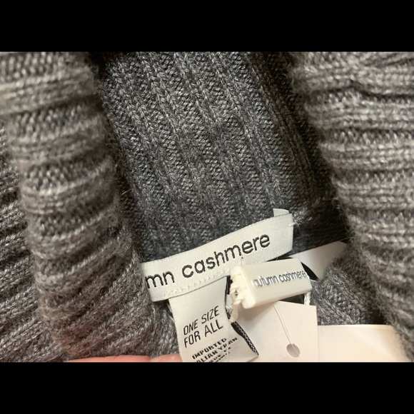 NWT Autumn Cashmere poncho sweater - Picture 3 of 6